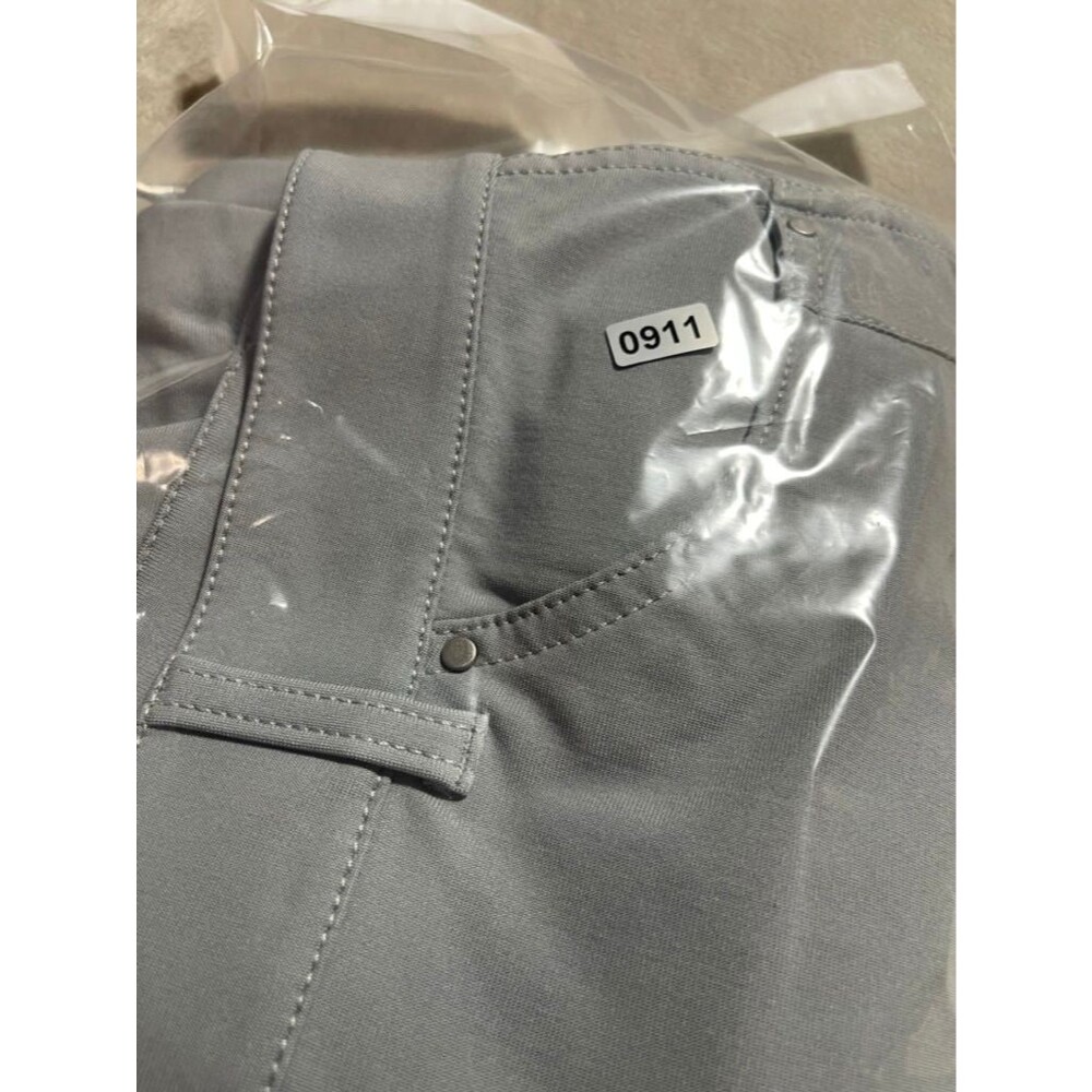 Lululemon Slim Pants Women Size 8 Gray Trouser Casual Performance Stretch Casual - Picture 14 of 14